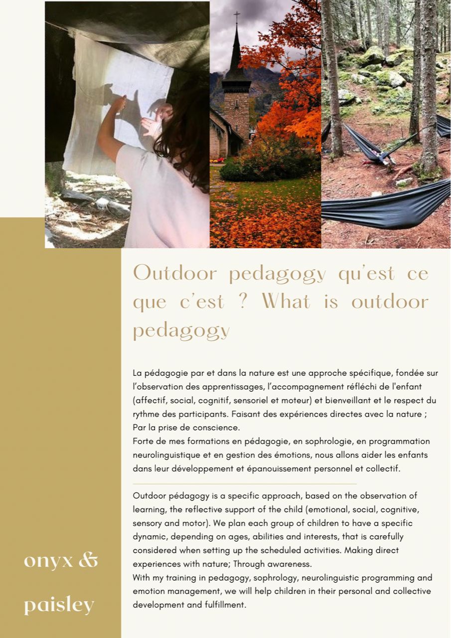 outdoor pedagoy chamonix enfants vacances nature holidays